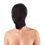 Маска Fetish Collection Hood Zip, черная - Фото №1