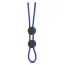 Ерекційне кільце Stay Hard Silicone Double Loop Cock Ring, синє - Фото №1