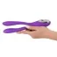 Вібратор Sweet Smile Bendable Double Vibrator, фіолетовий - Фото №4