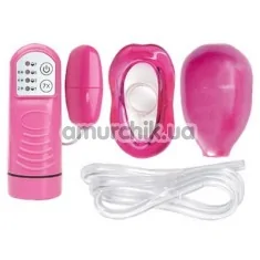 Набор из 2 предметов Grrl Toyz 7X Oral Pleasure Tart Berry, розовый - Фото №1