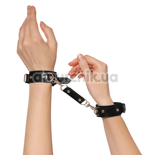 Фіксатори для рук Art of Sex Eva Leather, чорні