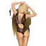 Боді Penthouse Lingerie Runway Queen, чорне - Фото №2