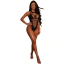 Боди Star Night Fishnet & Sparkle Rhinestone Party Bodysuit, черное - Фото №8