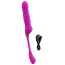 Вибратор клиторальный и для точки G с толчками Javida 3 Function Vibrator, розовый - Фото №12