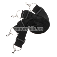 Бондажний набір Taboom Bed Restraints, чорний - Фото №1