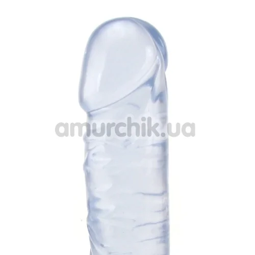 Фалоімітатор Crystal Jellies, 25.4 см прозорий