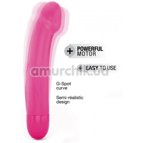 Вибратор для точки G Dorcel Real Vibration 2.0 М, розовый