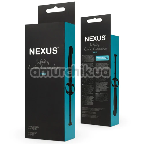 Шприц для лубриканта Nexus Infinity Lube Launcher Pro, черный