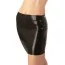 Юбочка Latex Mini Skirt, черная - Фото №2