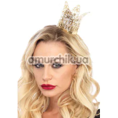 Корона Leg Avenue Mini Metal Filigree Crown Costume Headband, золота - Фото №1