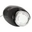 Анальная пробка с вибрацией Rotating+Vibrating Plug, черная - Фото №4