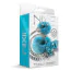 Анальна пробка з наручниками Nixie Metal Butt Plug & Fur Cuff Set, блакитна - Фото №6