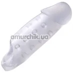 Насадка на пенис Tom of Finland Clear Smooth Cock Enhancer, прозрачная - Фото №1