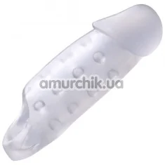 Насадка на пенис Tom of Finland Clear Smooth Cock Enhancer, прозрачная - Фото №1