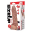 Насадка на пенис с вибрацией Size Up Vibrating 1 Inch Penis Extender With Ball Loop, телесная - Фото №6