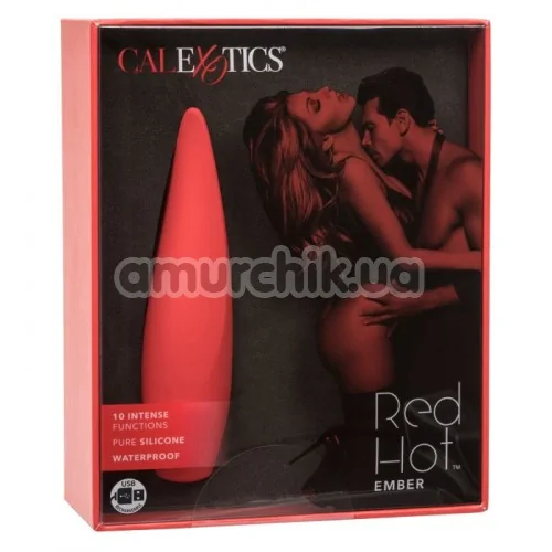 Клиторальный вибратор Red Hot Ember, красный