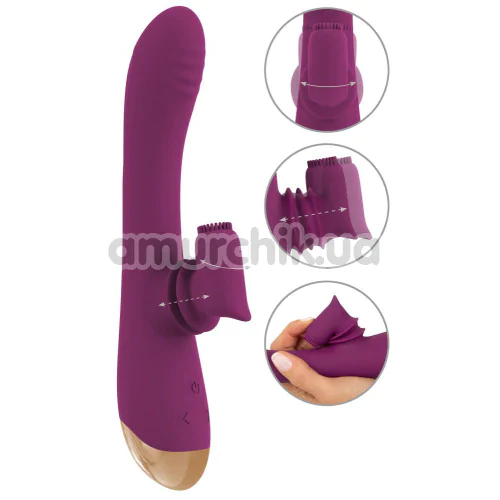 Вібратор Javida 2 Function Vibrator, фіолетовий