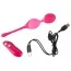 Вагинальные шарики с вибрацией Smile Remote Controlled Love Balls, розовые - Фото №4