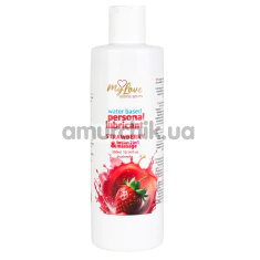 Масажний лубрикант MyLove Aroma Series Personal Lubricant 2in1 Strawberry - полуниця, 300 мл - Фото №1