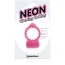 Виброкольцо Neon Vibrating Cockring, розовое - Фото №6