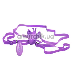 Вибратор-бабочка Venus Butterfly Silicone Remote Venus Butterfly, фиолетовый - Фото №1