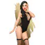 Боді Penthouse Lingerie Hotter Than Hell, чорне - Фото №1