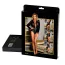 Боді Star Night Mesh And Faux Leather Zipper Teddy, чорне - Фото №11