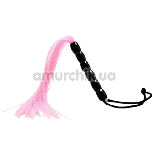 Флоггер DS Fetish Mini Flogger Balls, розовый