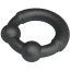 Эрекционное кольцо Crazy Bull Super Soft Silicone Meco, черное - Фото №3