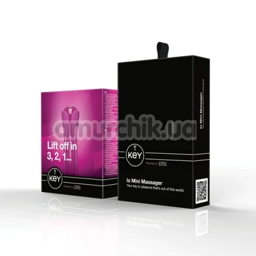 Вибратор KEY Io Mini Massager, розовый