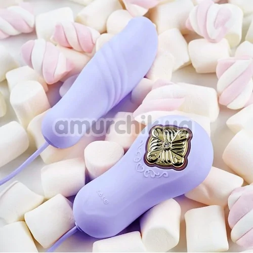 Віброяйце з підігрівом Zalo Temptation Pre-Heating Bullet Thruster, фіолетове