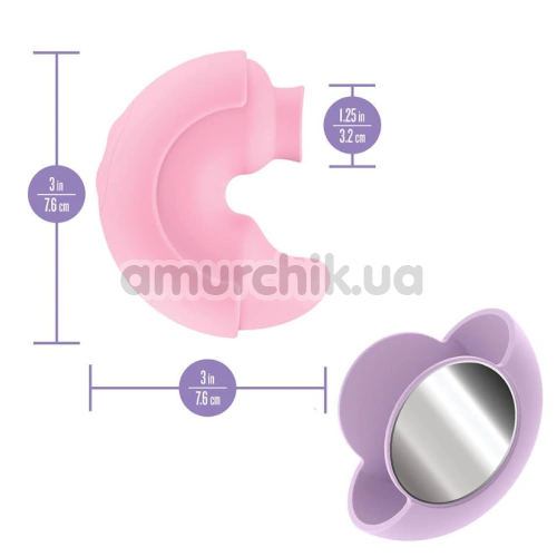 Вібратор Play With Me Pout & Play, рожевий