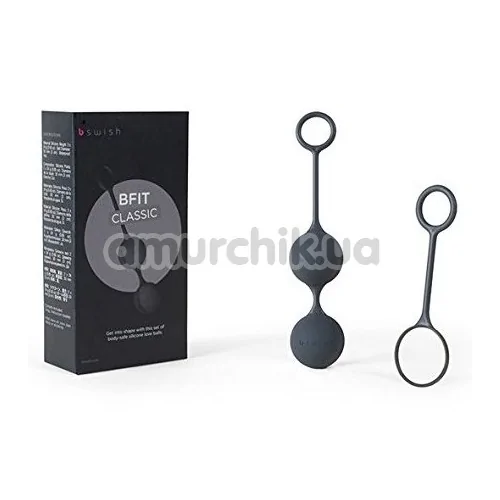 Вагинальные шарики B Swish Bfit Classic, черные