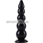 Анальна пробка Hidden Desire Extreme Buttplug Balls XXXL, чорна - Фото №1