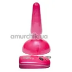 Анальна пробка з вібрацією Vibrating Buttplug With Wireless Remote Control - Фото №1