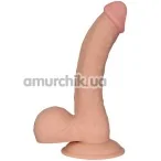 Фаллоимитатор Lovetoy The Ultra Soft Dude 8.8, телесный - Фото №1