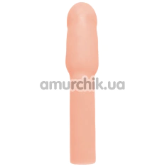 Насадка на пеніс Size Up 4 Inch Realistic Penis Extender, тілесна - Фото №1