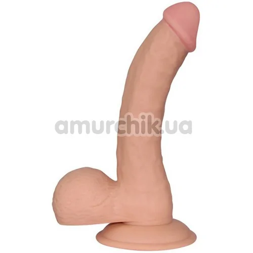 Фаллоимитатор Lovetoy The Ultra Soft Dude 8.8, телесный - Фото №1