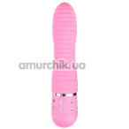 Вибратор Easy Toys Love Diamond Vibrator ребристый, розовый - Фото №1