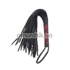Плеть Scandal Flogger, чёрно-красная - Фото №1