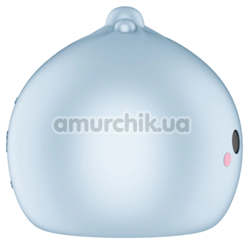 Симулятор орального секса для женщин с вибрацией Satisfyer Mochi, голубой