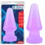 Анальная пробка Hi-Rubber Anal Delight Plug, фиолетовая - Фото №7