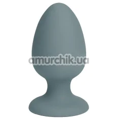 Анальна пробка Nude Sage, сіра - Фото №1