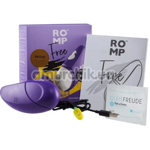 Симулятор орального секса для женщин Romp Free, фиолетовый