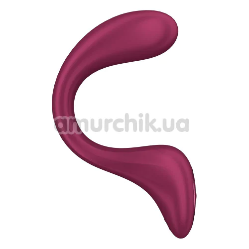 Вибратор для точки G Satisfyer G For Goddess 2, бордовый