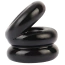 Эрекционное кольцо GK Power Dual Pleasure + Ring, черное - Фото №1