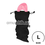 Чехол для хранения секс-игрушек Satisfyer Treasure Bag Size L, черный - Фото №1