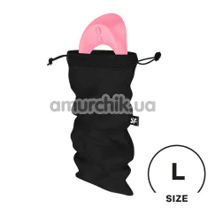 Чехол для хранения секс-игрушек Satisfyer Treasure Bag Size L, черный - Фото №1