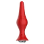 Анальна пробка з вібрацією App Controlled Vibrating Butt Plug Rose Vibrating With Remote, червона - Фото №2