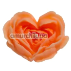 Свічка у вигляді троянди GlowKink L - світиться у темряві, помаранчева - Фото №1